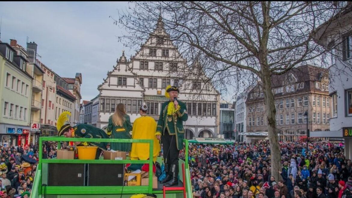 Straßen-Karneval in Paderborn mit Hasi-Palau